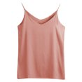 thumbnail image 5 of Timegard Womens Camisole Tops Spaghetti Strap V Neck Sleeveless Tank Tops Solid Color Comfy Shirts, 5 of 5