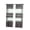 GY, variant on EGNMCR Curtains, Curtains for Bedroom Leaves Sheer Curtain Tulle Window Voile Drape Valance 1 Panel Fabric curtain