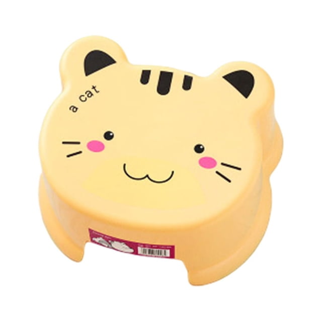 Bath Bench Foot Stool Walking Chair Shockproof Cute Looking Walking Chair Cute Cartoon Style Attractive Multipurpose Shoes Stools Type 4
