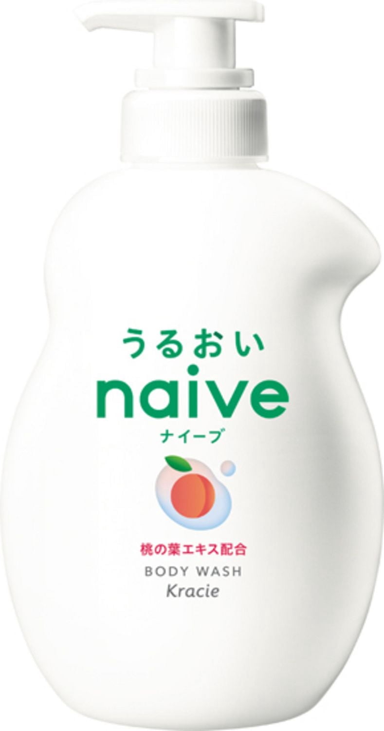 Kracie Naive Savon pour le Corps Pêche Pompe