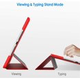 thumbnail image 3 of Étui pour Apple iPad 7 (10,2 Pouces, Modèle 2019, 7e Génération), Mise en Veille / Réveil Automatique (Rouge), 3 of 7