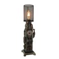 thumbnail image 1 of Lampe de Table en Maille avec Horloge Tour Industrielle Steampunk, 1 of 4