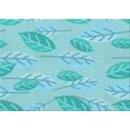 thumbnail image 1 of Ahgly Company Machine Washable Indoor Rectangle Transitional Blue Turquoise Green Area Rugs, 2' x 4', 1 of 7