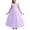 Light Purple, variant on Wdgfv Flower Girl Dress Wedding Guest Ruffle Tulle Satin Party Birthday Princess Dresses Pageant Gown Kids Short White 8-9 Years