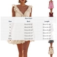 thumbnail image 3 of pstuiky Summer Dresses, Women V-Neck Sleeveless Mini Dress Summer Casual Sundress for Beach Party Going Out Essential Lightweight Short Dress, 3 of 8