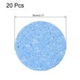 thumbnail image 2 of Unique Bargains Éponge à Souder 55x55x11mm pour Nettoyeur de Pointes de Fer, Rond Bleu 20 Pcs, 2 of 3