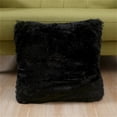 thumbnail image 1 of Agiferg Short Plush Pillow Cover Sofa Cushion Solid Color Home Pillow Cover Bedside Backrest, 1 of 3