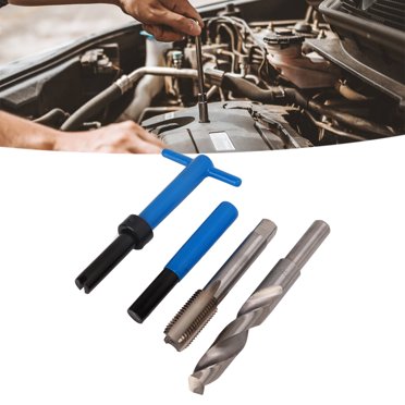Qiilu Kit d'Outils de Réparation de Fils avec Boîte de Rangement Outils de Reconstitution Automobile pour Restaurer les Fils Usés
