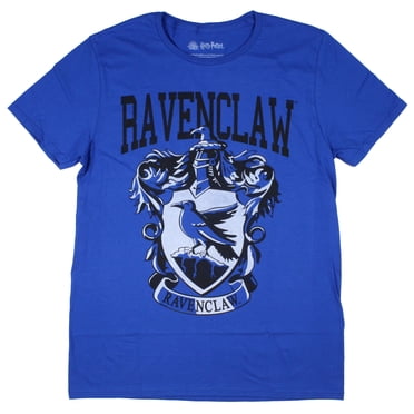 Harry Potter T-shirt pour Homme avec Logo du Blason de la Maison Serdaigle du Château de Poudlard