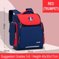 thumbnail image 2 of Agiferg Cartoon Elementary School Backpack Large Capacity Polyester Nylon School Bag For Kids Small Size(15x11.4x6.3in), 2 of 7