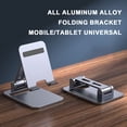 thumbnail image 4 of Adjustable Cell Phone Desktop Stand Aluminum Phone Holder, 4 of 5
