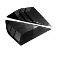 thumbnail image 3 of Rear Window Louvers Car Rear Window Blinds Side Tuyere Louvers Vent for Focus ST RS MK3 Hatchback Carbon Fiber Style, 3 of 7