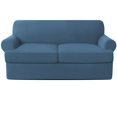 thumbnail image 4 of MesaSe Stretch Couch Cushion Slipcovers Replacement Simple Solid Color All-Inclusive Cushion Sofa Cover Gift for Families Friends, 4 of 7