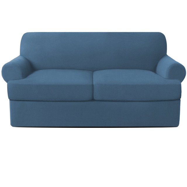 MesaSe Stretch Couch Cushion Slipcovers Replacement Simple Solid Color All-Inclusive Cushion Sofa Cover Gift for Families Friends