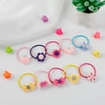 thumbnail image 3 of 128Pcs Hair Accessories Set Hair Claw Clips Snap Hair Bows Clips Hair Ropes Ponytail Holder Set for Baby Girls Toddlers, 3 of 6