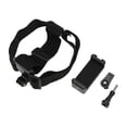 thumbnail image 2 of Head Camera Mount, Adjustable Black Camera Head Strap Comfortable Nylon  For Action Camera, 2 of 7
