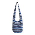 thumbnail image 2 of KLKCMS Hobo Purses Shoulder Bag Macrame Bag Blue A-Blue, 2 of 9