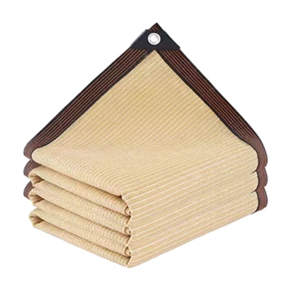Rbaofujie Pare-Soleil Commercial Extérieur Couverture d'Ombre Sable Rectangle Robuste Perméable Toile d'Ombre pour Cour Arrière pour Patio Jardin Bac à Sable