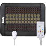 DGYAO Far Infrared Heating Pad Natural Jade and Tourmaline Heating Mat Flexible Pad for Back Pain With Smart Memory Function Controller