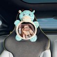 thumbnail image 3 of Infant Stroller Rearview Mirror Infant Stroller Rearview Mirror Avoidance Crush Easy to Monitor Fluff Toy Used for Infant Beds Or Child Seats,Toys for Infants, 3 of 5