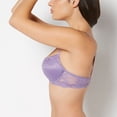 thumbnail image 2 of Push Up Plunge bra with Romantic Lace in Purple Haze, 2 of 5