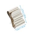 thumbnail image 3 of KAKOWELY wire clips 30pcs Solar Cable Clip Solar Panel Cable Wire Clips Photovoltaic Cable Clips0.79"X0.49"X0.24", 3 of 5