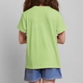 thumbnail image 4 of Girls' Graphic Tees Summer Cute Tops Casual Short Sleeve Crew Neck T Shirts, 4 of 7