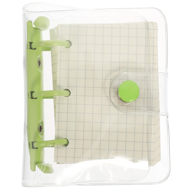 Bloc-notes Petit à Couverture Transparente Joli Mini Bloc-Notes Carnet Créatif Bloc-Notes d'Écriture Fantaisie