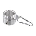 thumbnail image 4 of MYG 1inch Aluminum Alloy Flagpole Swivel Buckle Silver/Black, 4 of 9