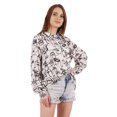 thumbnail image 3 of Inkmeso Printed Long Sleeve Oversized Shirt For WoMen's Loose Fit Button-Down Shirts Tunic, 3 of 7