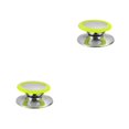 thumbnail image 1 of kurtrusly Stainless Steel Anti-scald Pot Cover Knob Replacement Household Kitchen Pan Lid Handle Upgrade Modified Accessories Green Large 2Set, 1 of 6