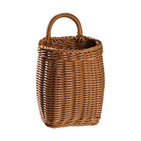 Étagère Murale Suspendue Tressée avec Poignée pour la Maison et l'Organisation Solution Décorative de Petit Rangement Tressé pour Usage Polyvalent