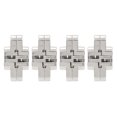 thumbnail image 1 of Hidden Hinge, Sturdy 4Pcs  Hinge Zinc Alloy  for Cabinet Doors, 1 of 8