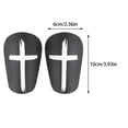 thumbnail image 2 of Meitianfacai S Size Adult Mini Football Leg Protector Men's And Women's Thick Leg Protector Plug In Sports Protective Equipment, Black, 2 of 7