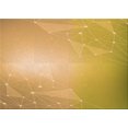 thumbnail image 1 of Ahgly Company Tapis d'Intérieur Lavables en Machine Rectangle Transitionnel Jaune Safran, 5' x 8', 1 of 7
