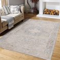 thumbnail image 5 of LaDole Rugs 3x10 Living Room Runner Premium Cotton Washable Area Rug | Traditional Home Decor Boho Carpet For Hallway, Entrance, Balcony |Ivory Multicolor, 5 of 5