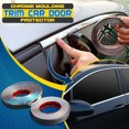 thumbnail image 2 of CAROOTU Bande Décorative Autocollante Résistante aux Chocs pour Porte de Voiture avec Bordure Chromée, 2 of 8