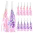 thumbnail image 1 of 12 Pcs Souffleurs de Fête Colorés Petits Sifflets Cornes d'Anniversaire, 1 of 9