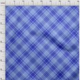 thumbnail image 4 of oneOone Silk Tabby Blue2 Fabric Check Craft Projects Decor Fabric Printed By The Yard 42 Inch Wide, 4 of 5