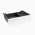thumbnail image 1 of Desky Minimal Under Desk Drawer - White Laminate / Space Grey, 1 of 10