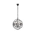 thumbnail image 3 of Elegant Lighting Geneva 17" 4 Light Royal Crystal Pendant Lamp, 3 of 9