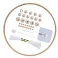thumbnail image 4 of Wood Wind Chimes, DIY Wind Chimes Kit, Non- DIY Gifts, for Family Friends, 4 of 8