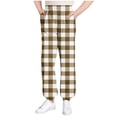 thumbnail image 2 of Cowsor Girls Graphic Print Sweatpants Athletic Drawstring Joggers Cute Track Pants with Pockets for Kids, 2 of 6