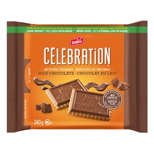 Celebration Milk Chocolate Top Butter Cookies