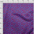 thumbnail image 2 of oneOone Cotton Silk Fabric Triangle Block Print Fabric By Yard 42 Inch Wide, 2 of 4