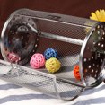 thumbnail image 4 of SHINYPASING Rotisserie Roaster Grilled Cage Silver Stainless Steel Cooking Tool 1Pcs, 4 of 8