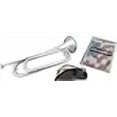 thumbnail image 3 of U.S. Regulation Bugle - Nickel Argent avec Embouchure, Sac et Livre, 3 of 4