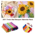 thumbnail image 3 of 100Pcs/Set Chenille Stems Fluffy Soft Creative Handmade Puzzle Development DIY Art Crafts Project Decoration Craft Supplies, 3 of 8