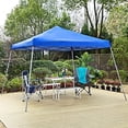 thumbnail image 4 of Caravan Canopy Pop-Up Tent V Series 2 12 x 12 ft Slanted Leg Instant Shade, Blue, 4 of 12