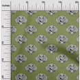 thumbnail image 1 of oneOone Cotton Flex Fabric Animal Face Block Fabric Prints By Yard 40 Inch Wide, 1 of 4